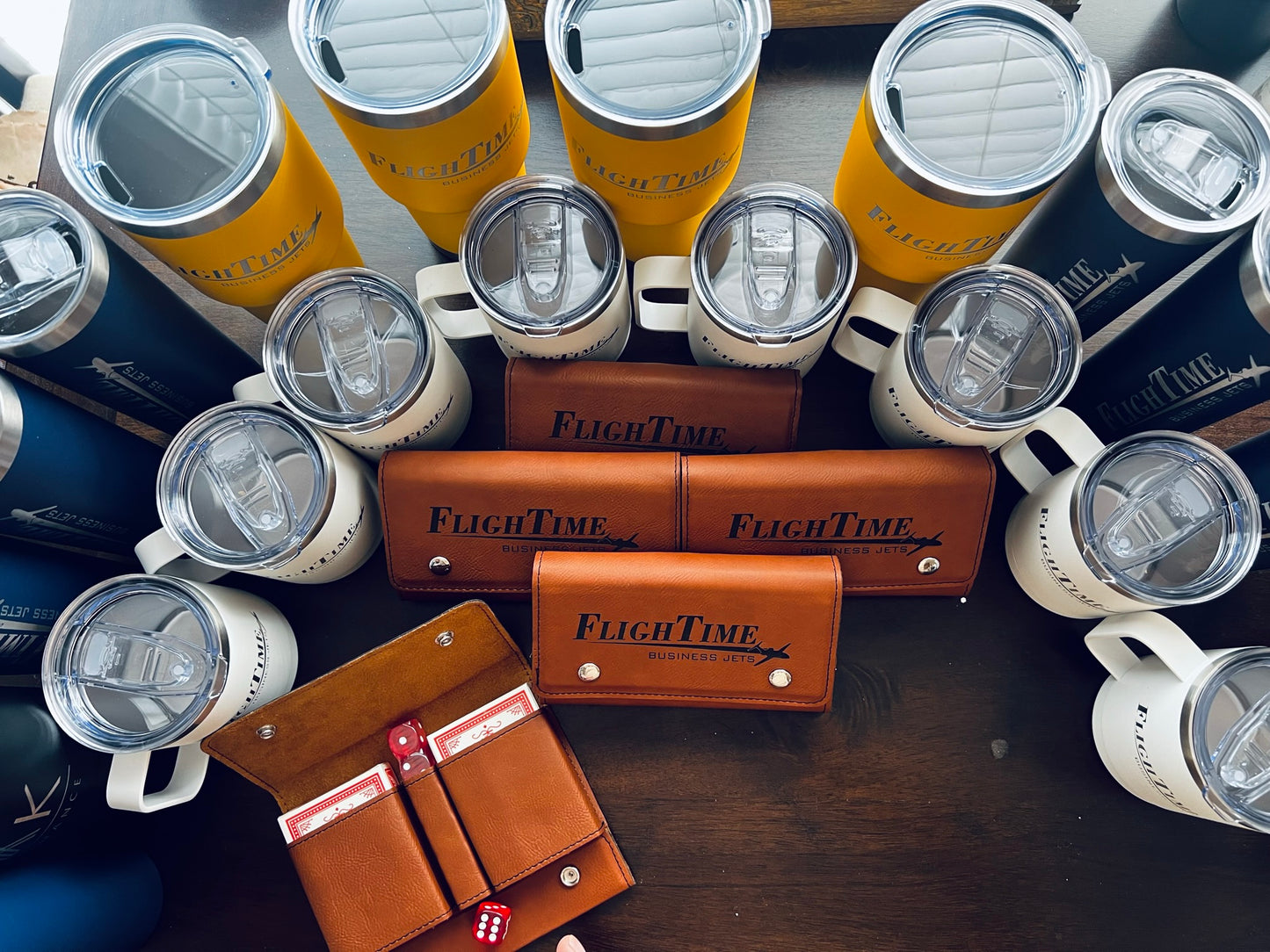 Personalized Card & Dice Set