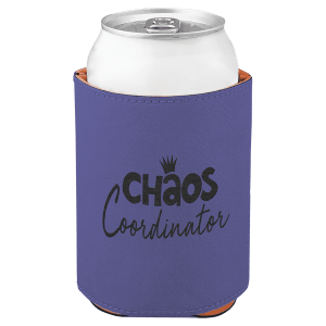 Personalized Leather Koozie