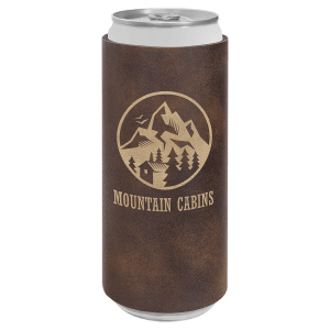 Personalized Leather Koozie