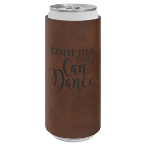 Personalized Leather Koozie