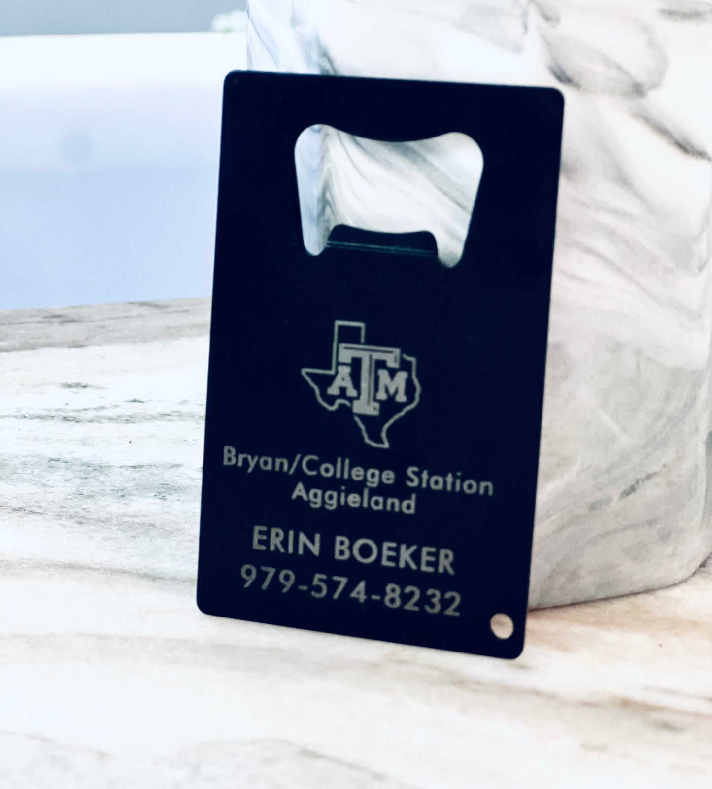 Metal Bottle Opener/Metal Business Card