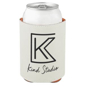 Personalized Leather Koozie