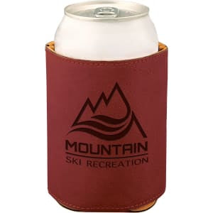 Personalized Leather Koozie