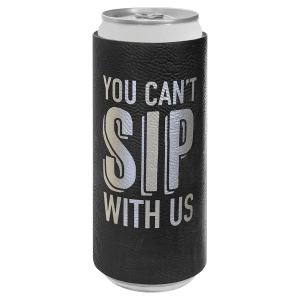 Personalized Leather Koozie