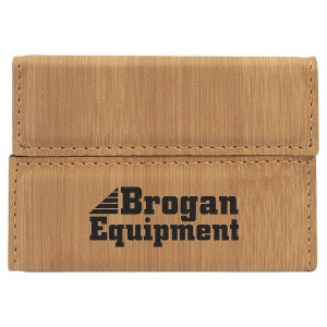 Hard Leather Business Card Holder