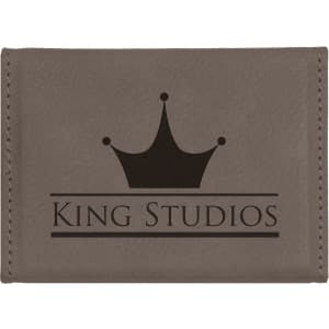 Hard Leather Business Card Holder