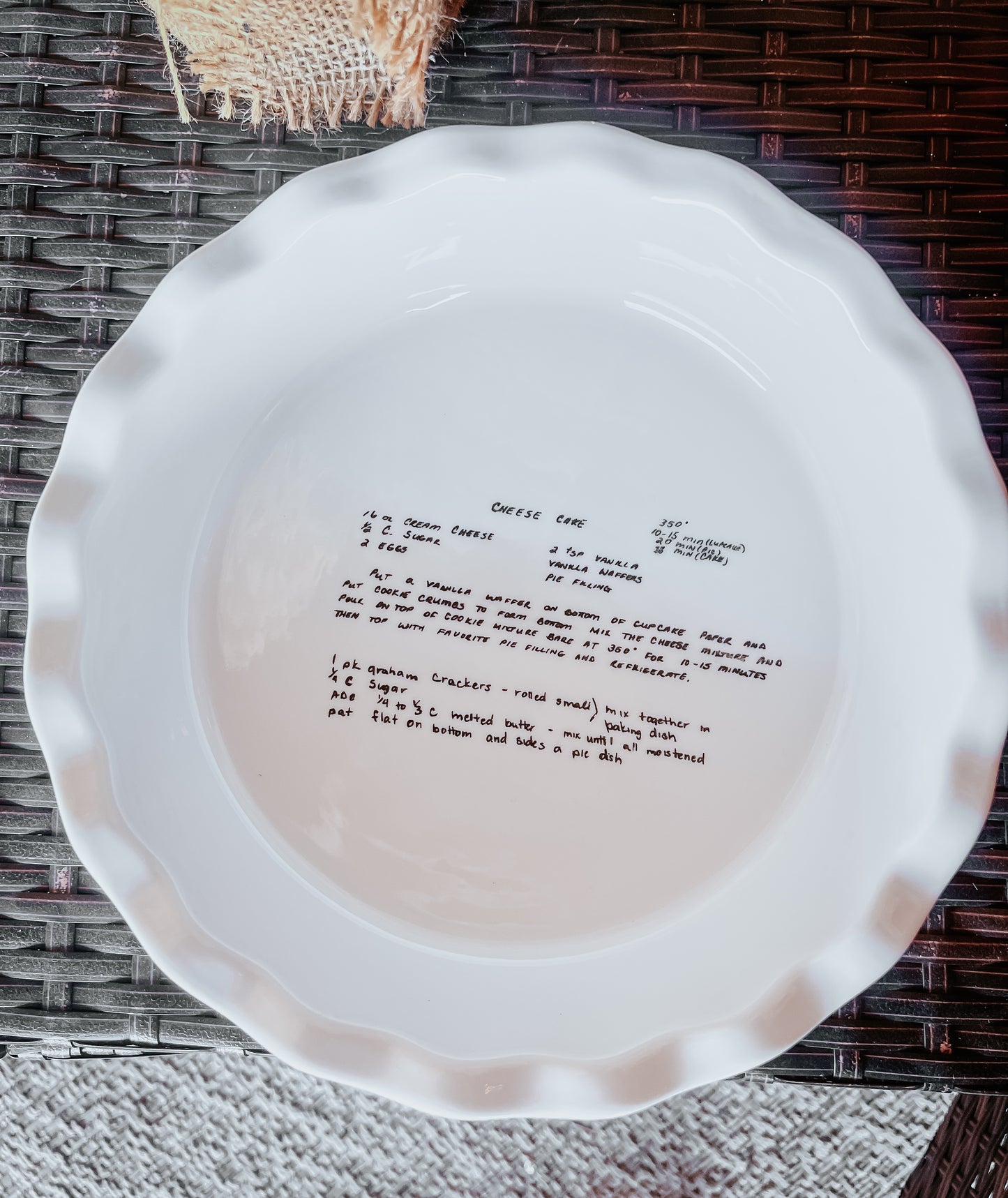 Custom Product Engraving & Recipe Conversion