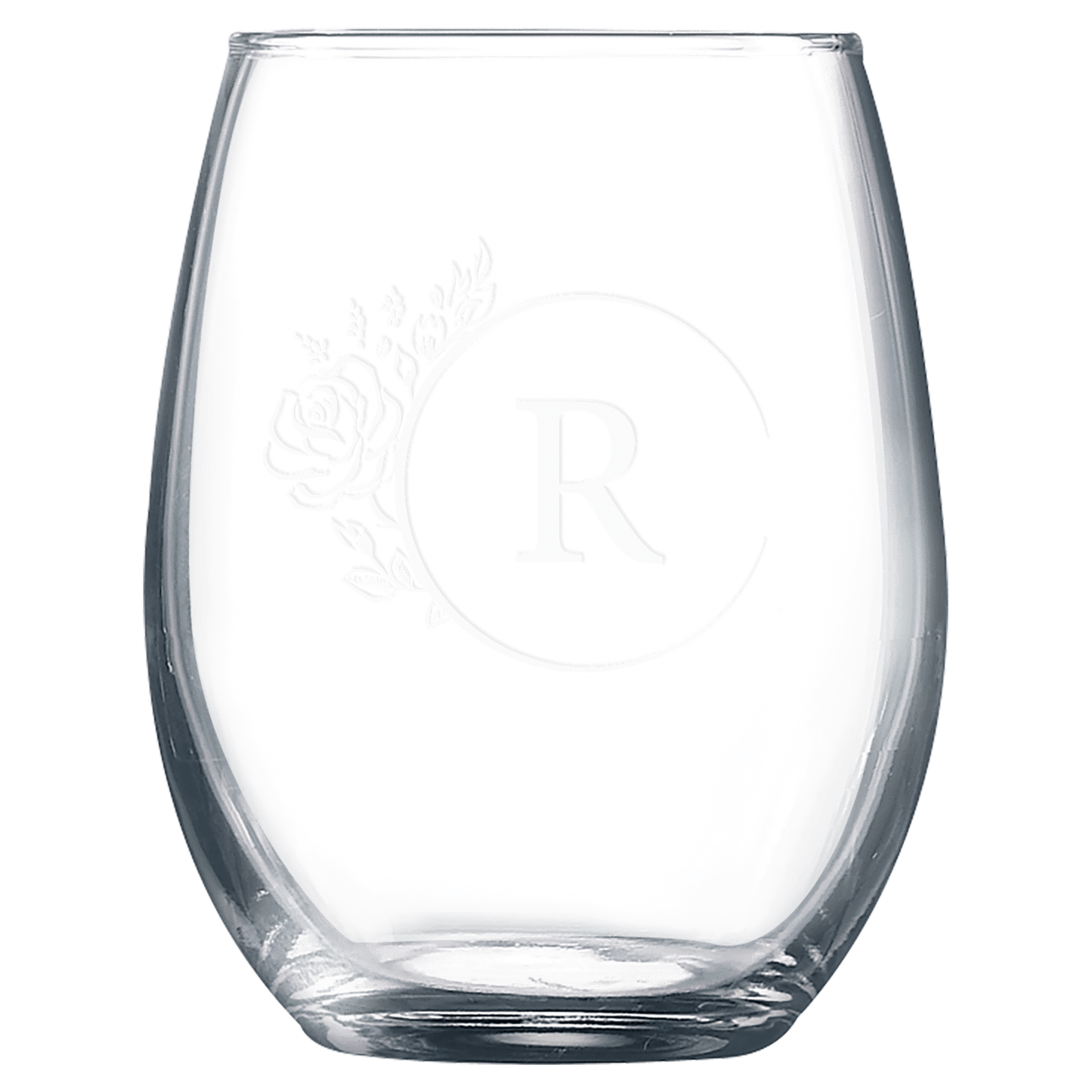 Personalized 9 oz. Stemless Wine Glass