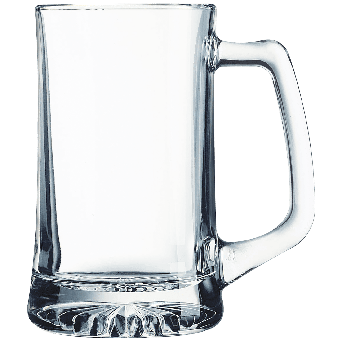 Glass Beer Mug with Handle