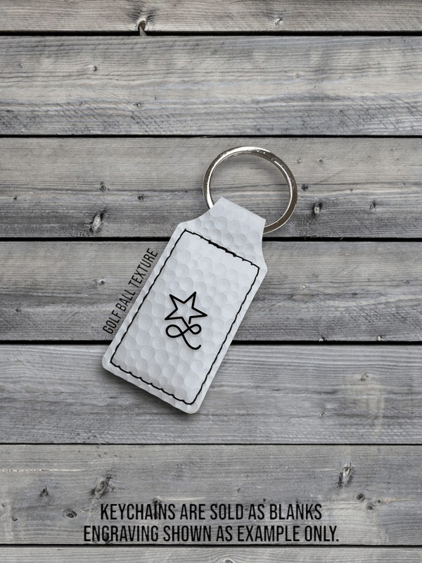 Personalized Rectangle Keychain