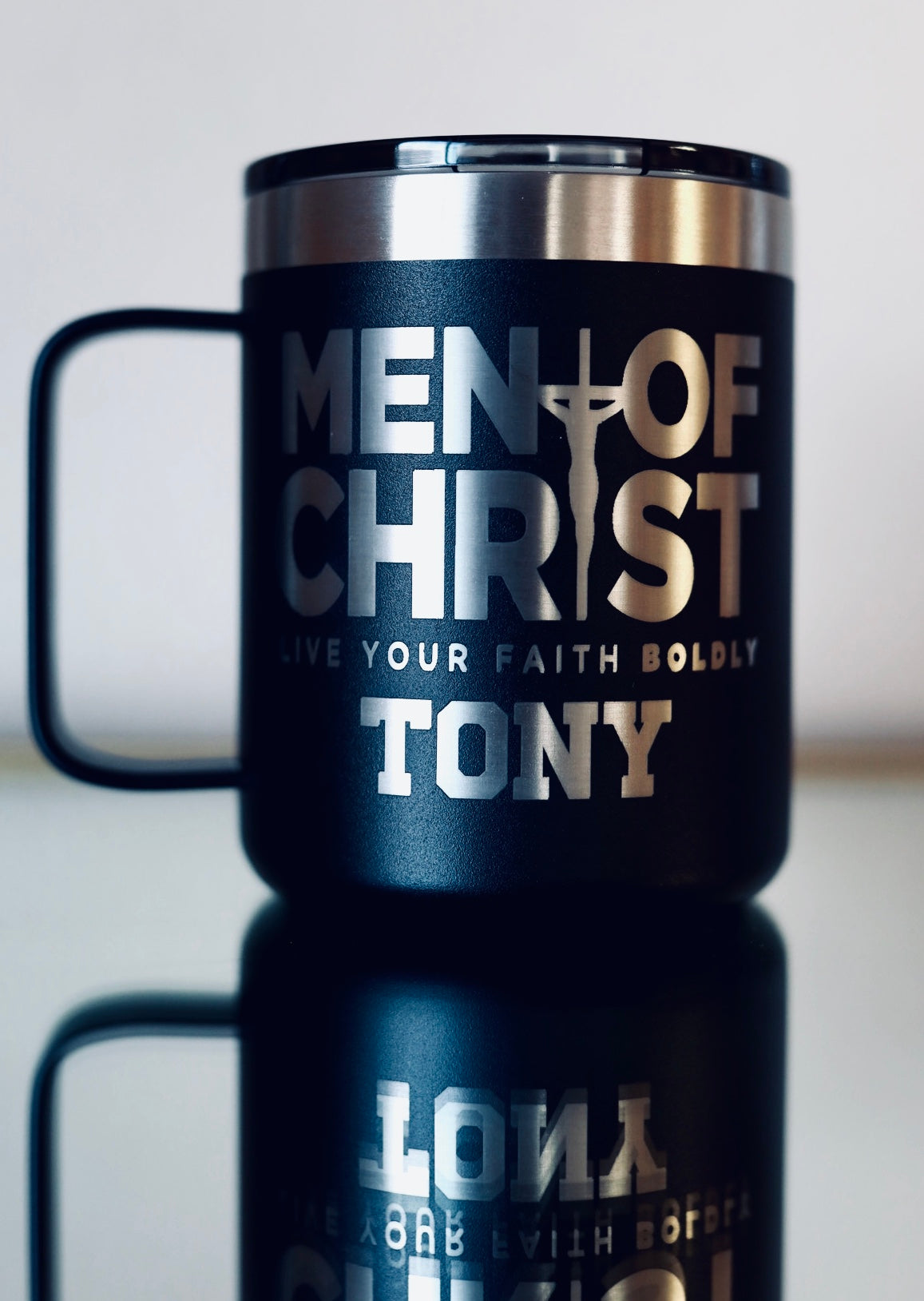 15 oz. Mug with Slider Lid and Handle