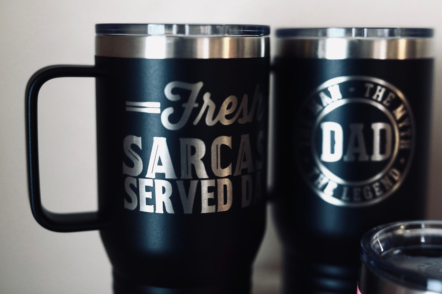 20oz Mug with Slider Lid and Handle