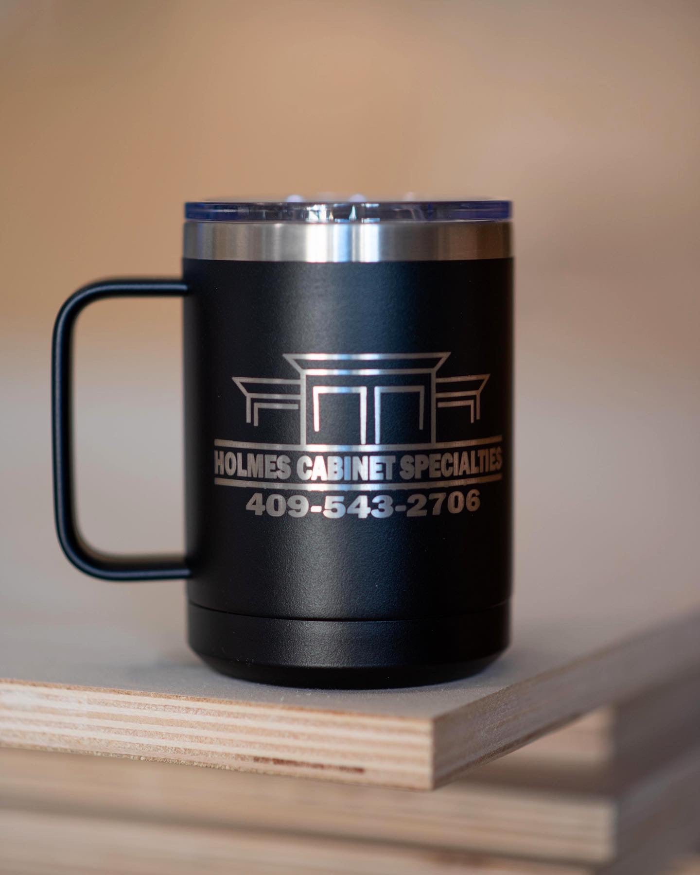 15oz Mug with Slider Lid and Handle