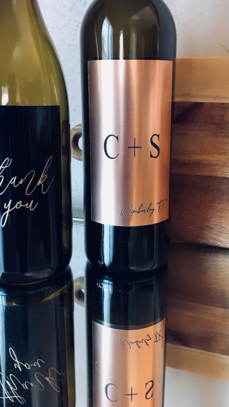 Custom Wine Bottle Labels