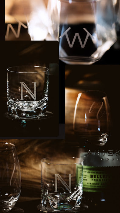 Whiskey Decanter with Rocks Glasses