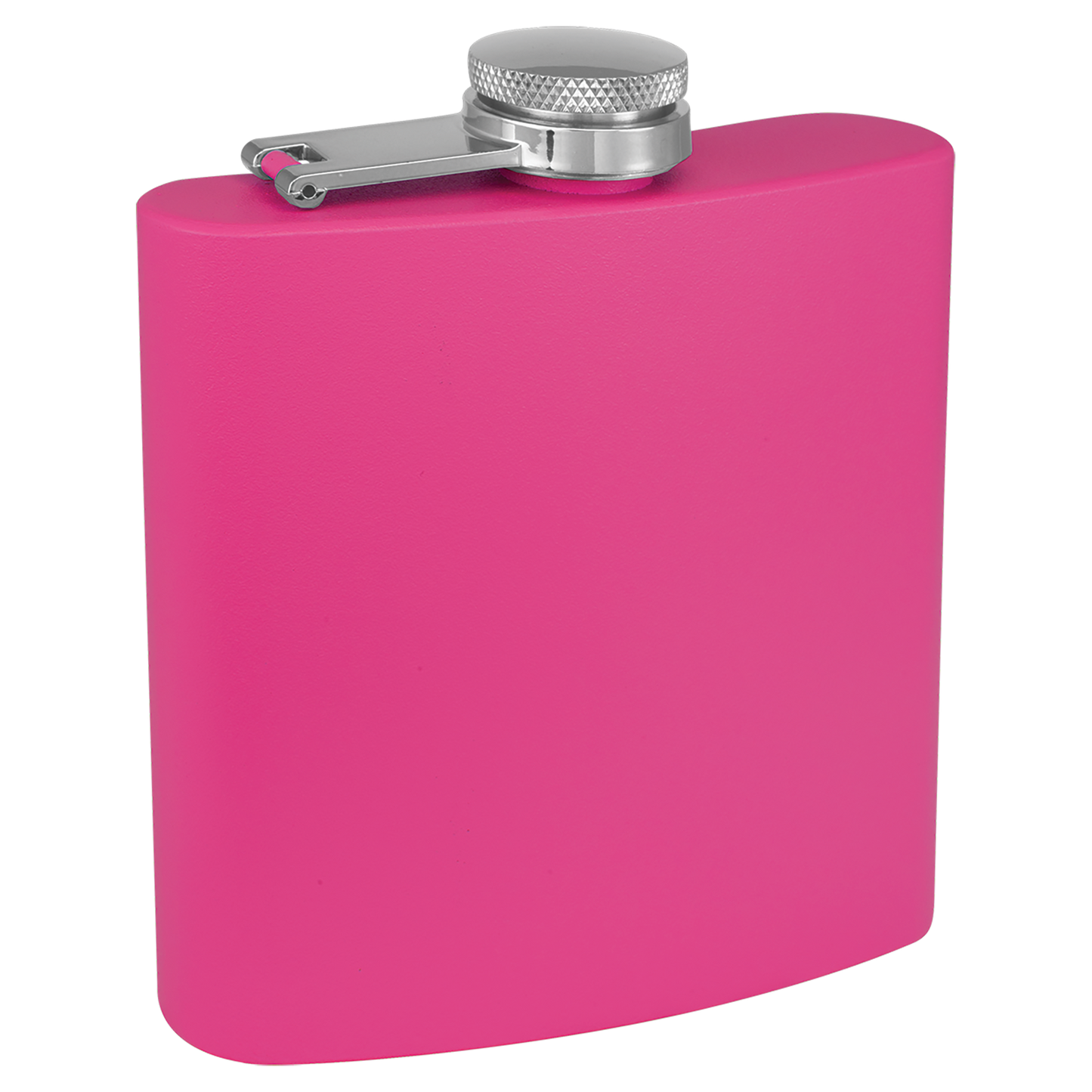 6 oz. Powder Coated Stainless Steel Flask