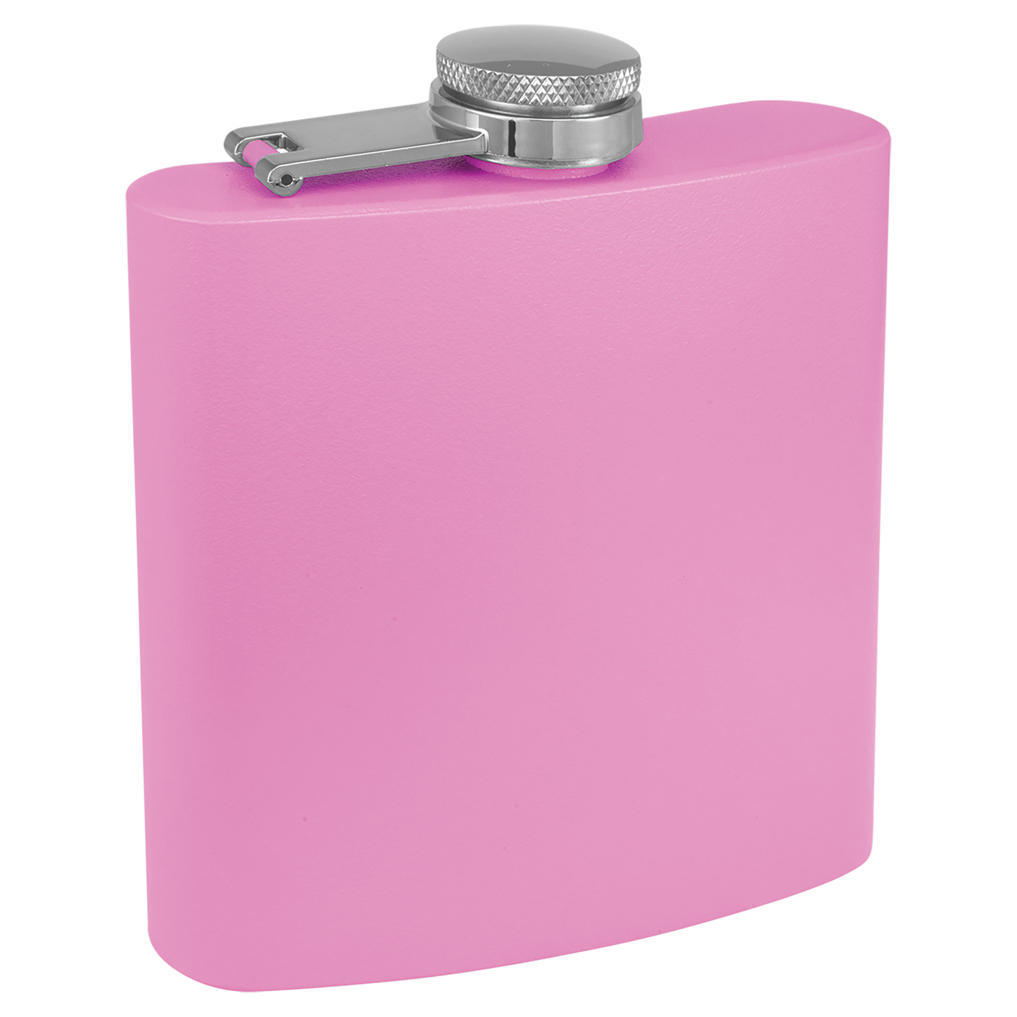 6 oz. Powder Coated Stainless Steel Flask