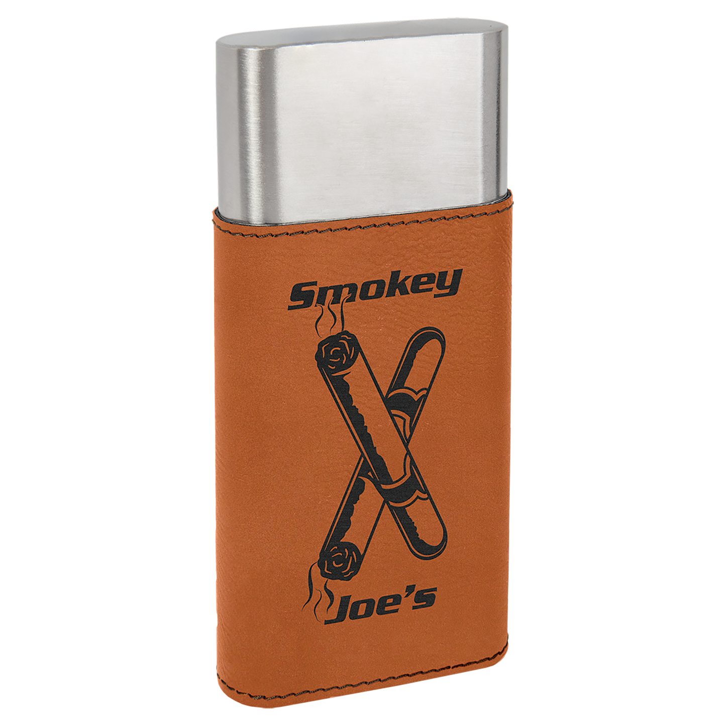 Personalized Cigar Case with Cutter