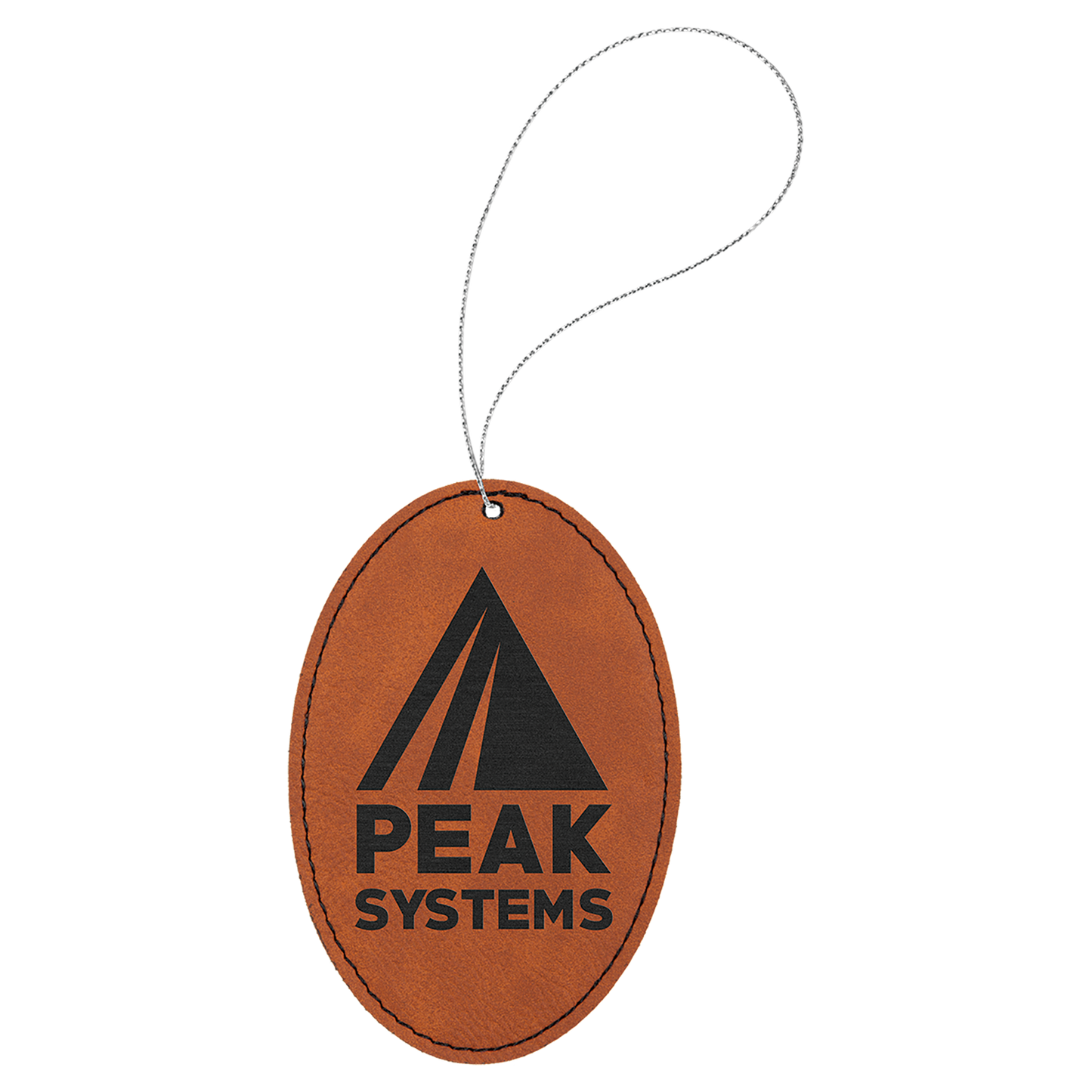 Personalized Leather Ornament