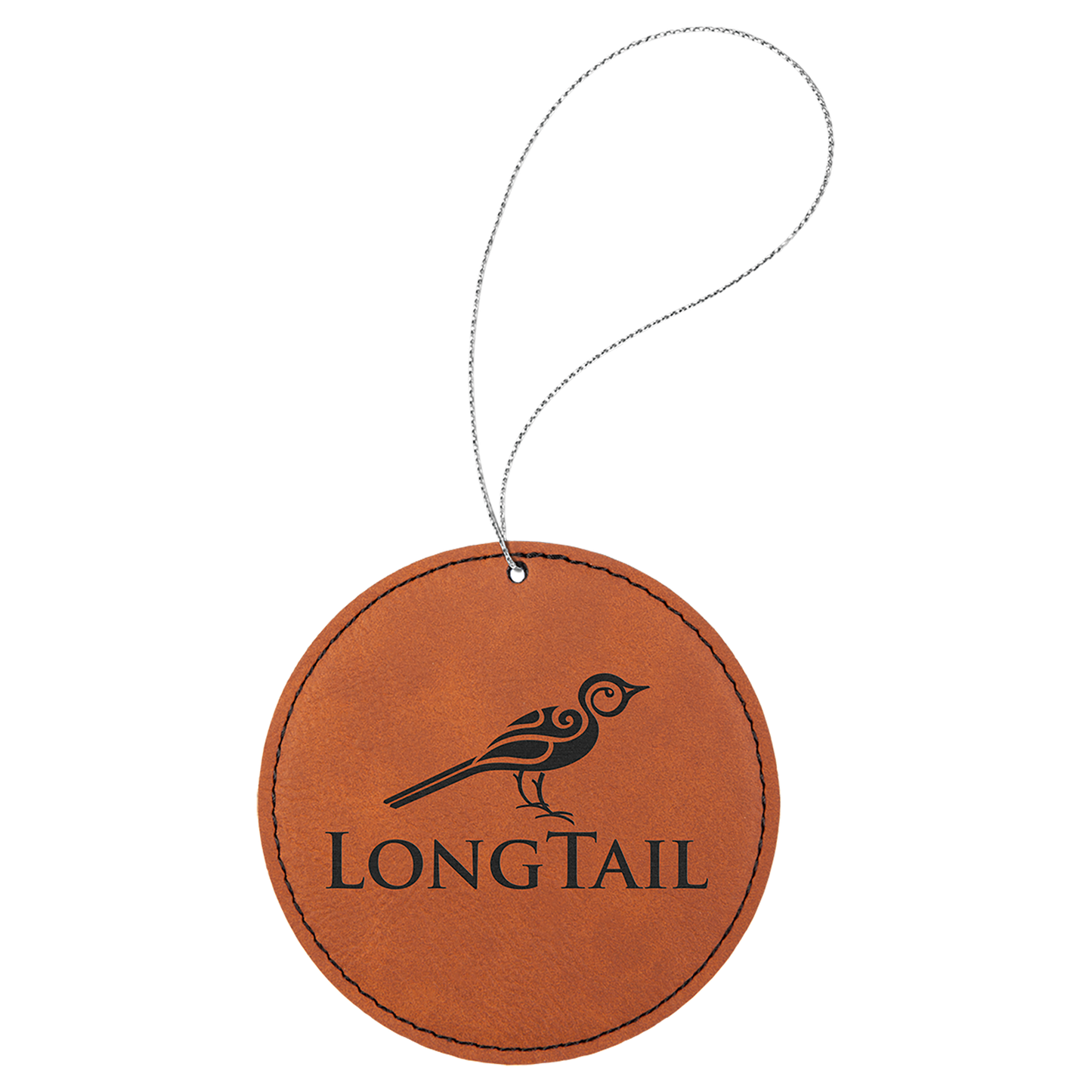 Personalized Leather Ornament