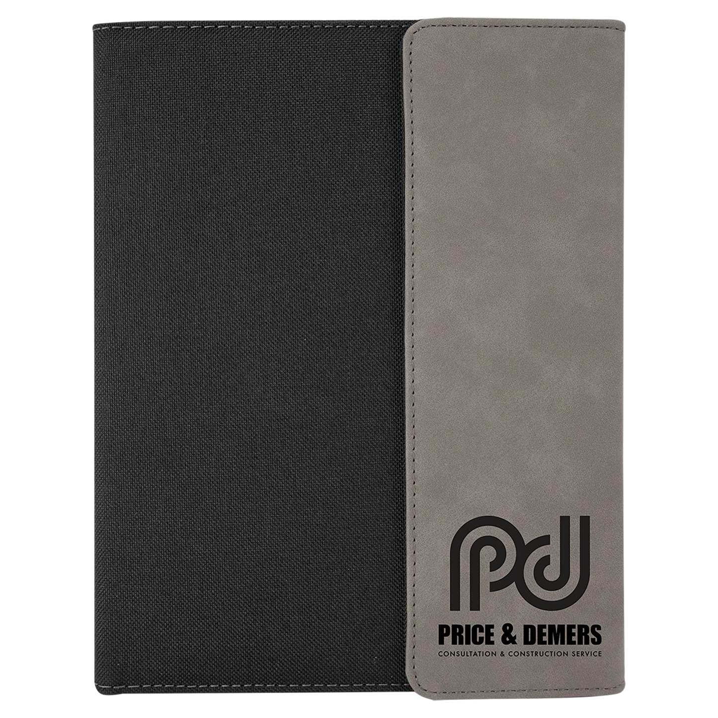 Personalized Canvas Portfolio with Notepad, Small