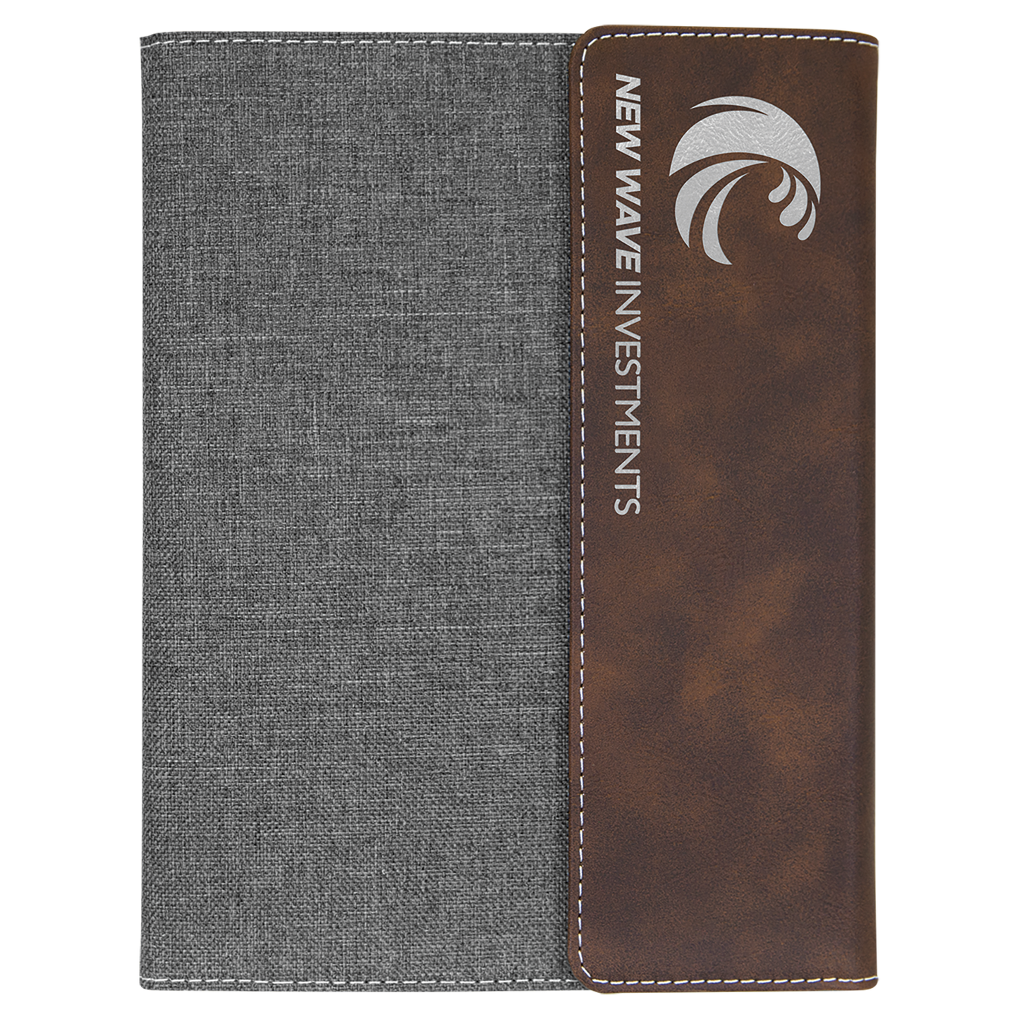Personalized Canvas Portfolio with Notepad, Small