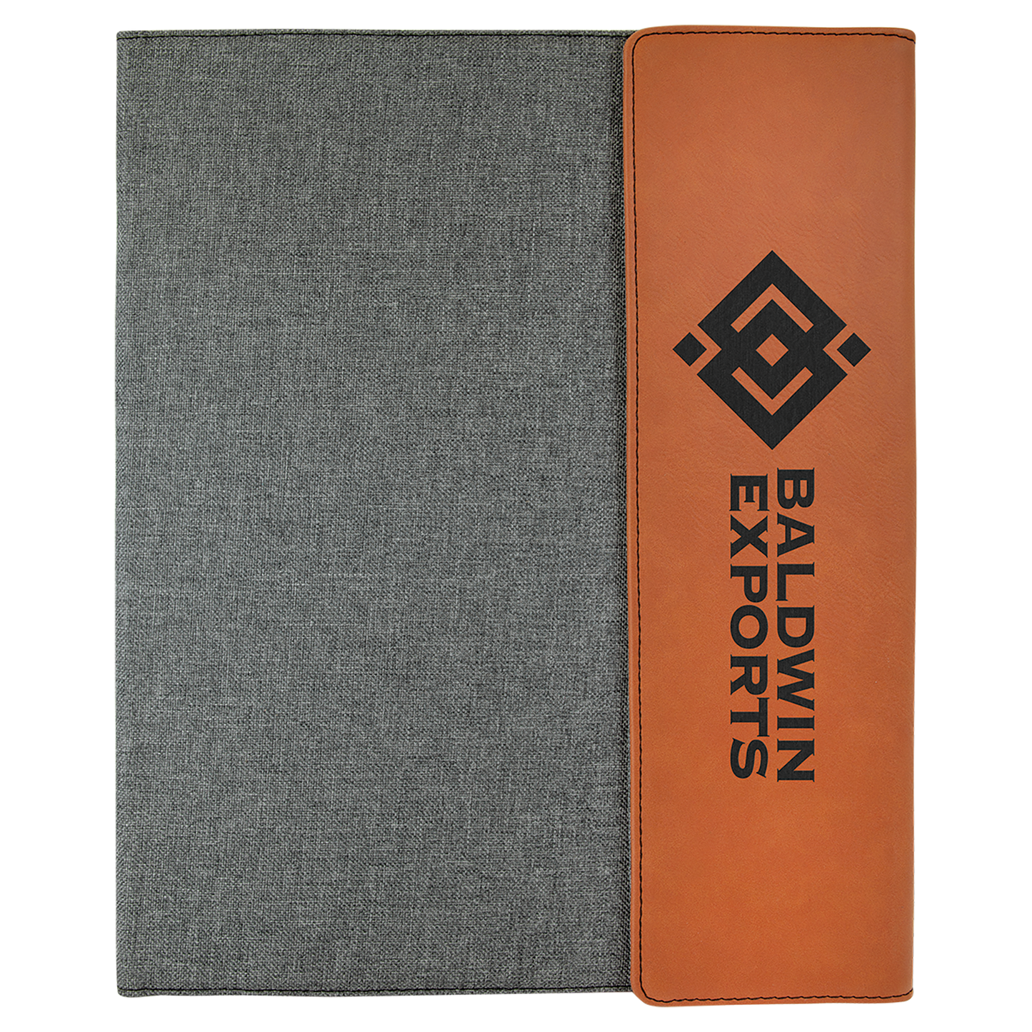 Personalized Canvas Portfolio with Notepad, Large