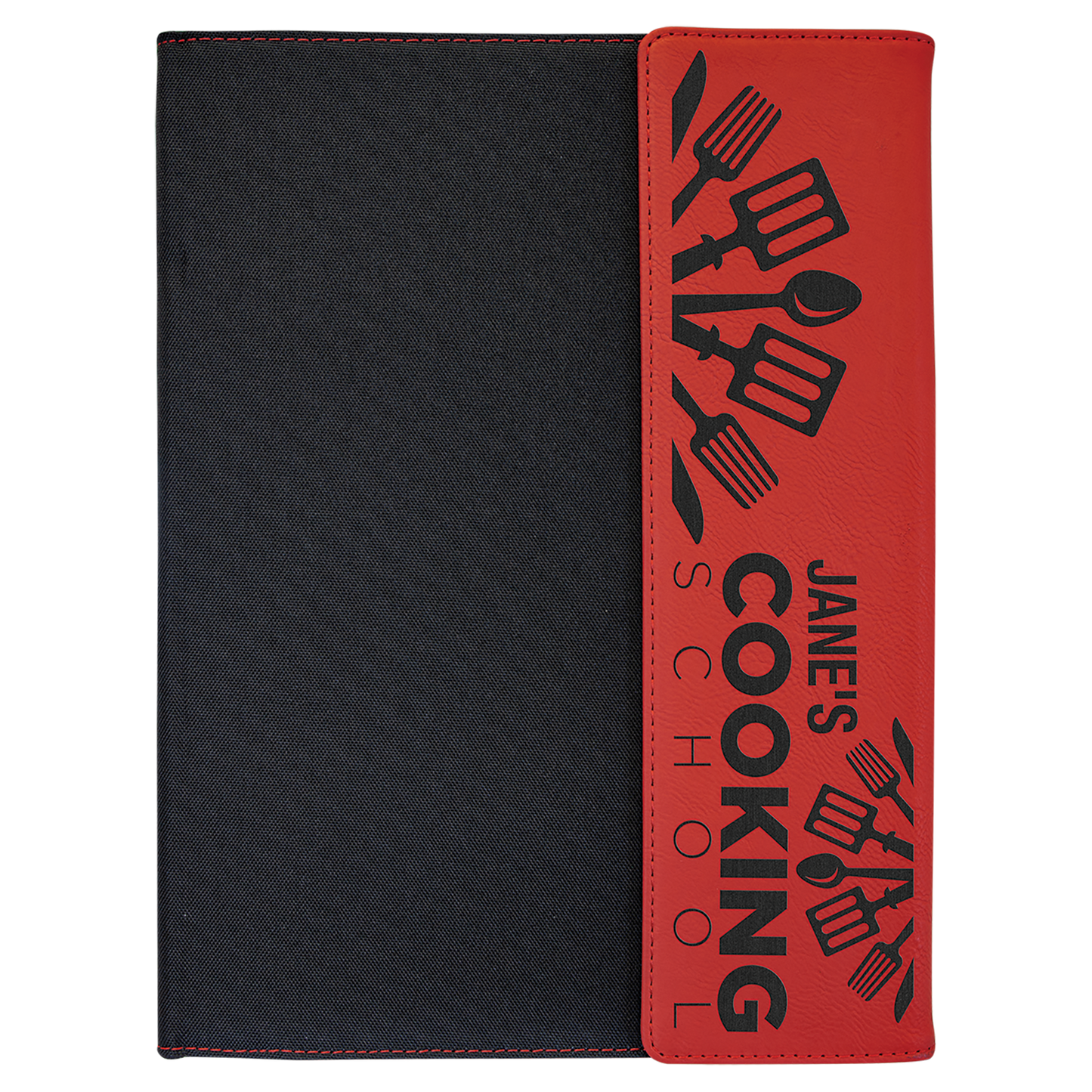 Personalized Canvas Portfolio with Notepad, Large