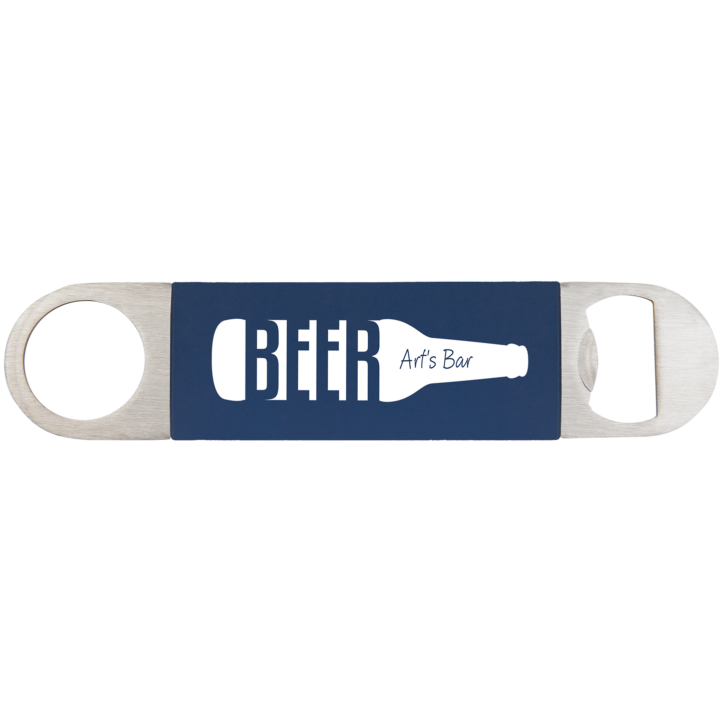 Bottle Opener with Silicone Grip