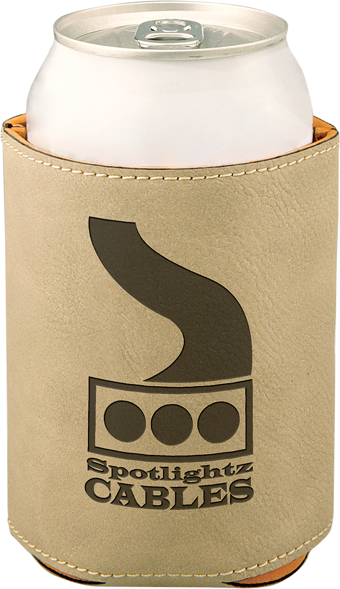 Personalized Leather Koozie