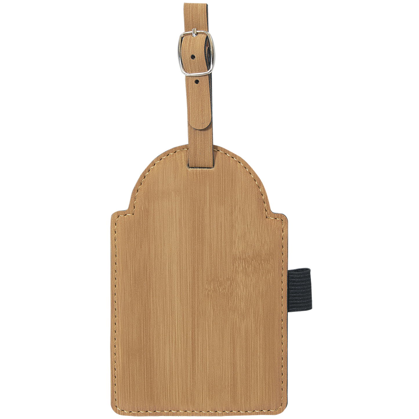 Golf Bag Tag with 3 Wooden Tees