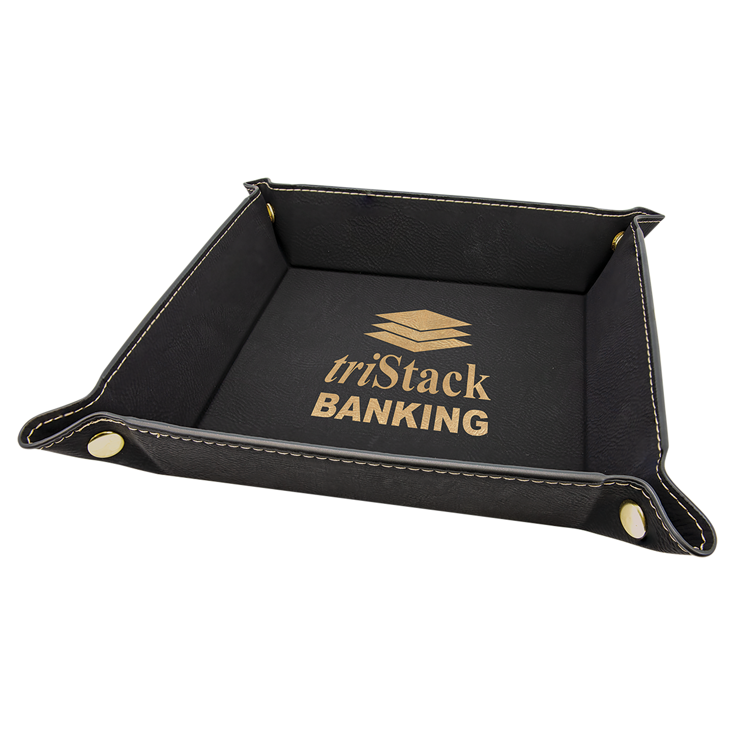 Personalized Valet Tray with Snaps
