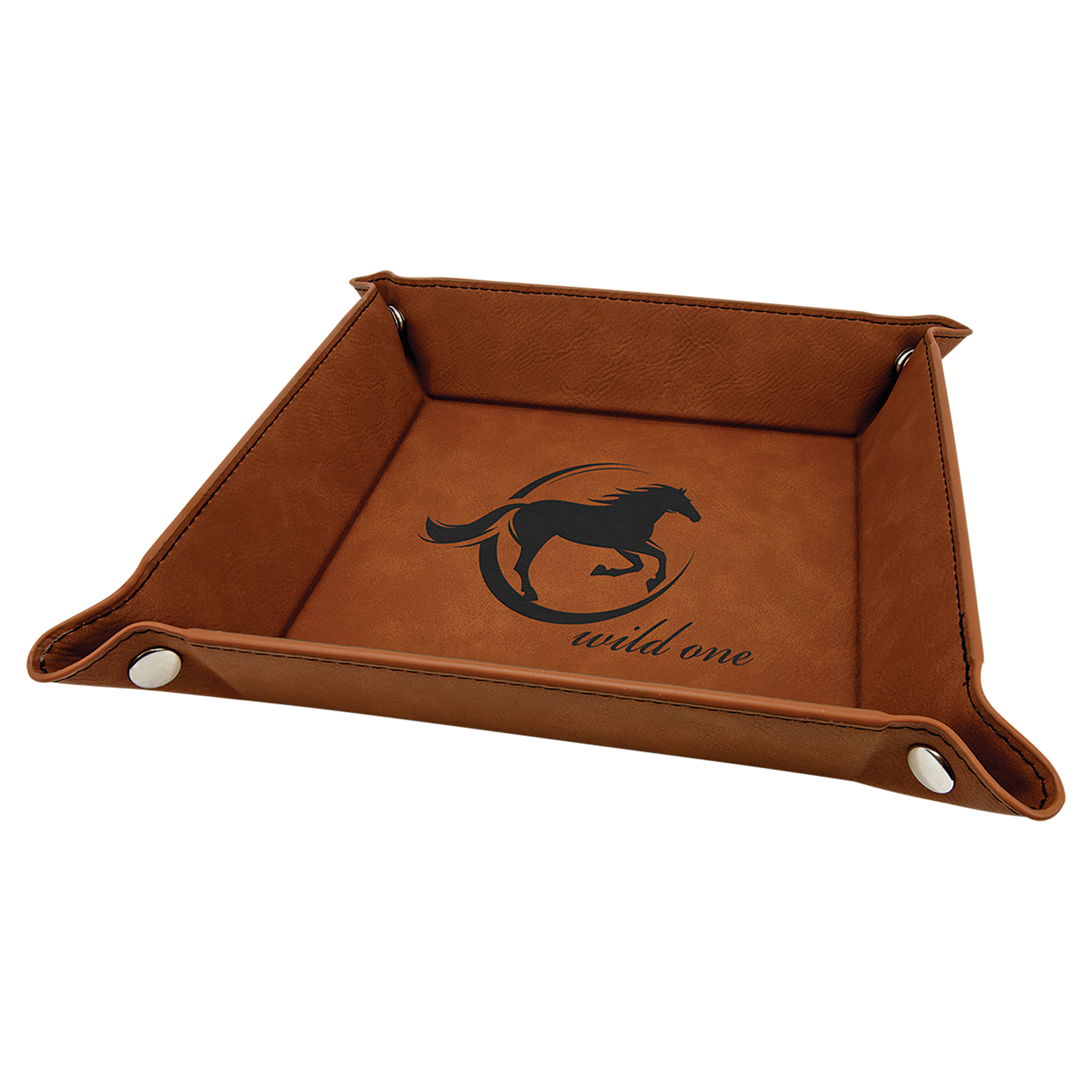 Personalized Valet Tray with Snaps