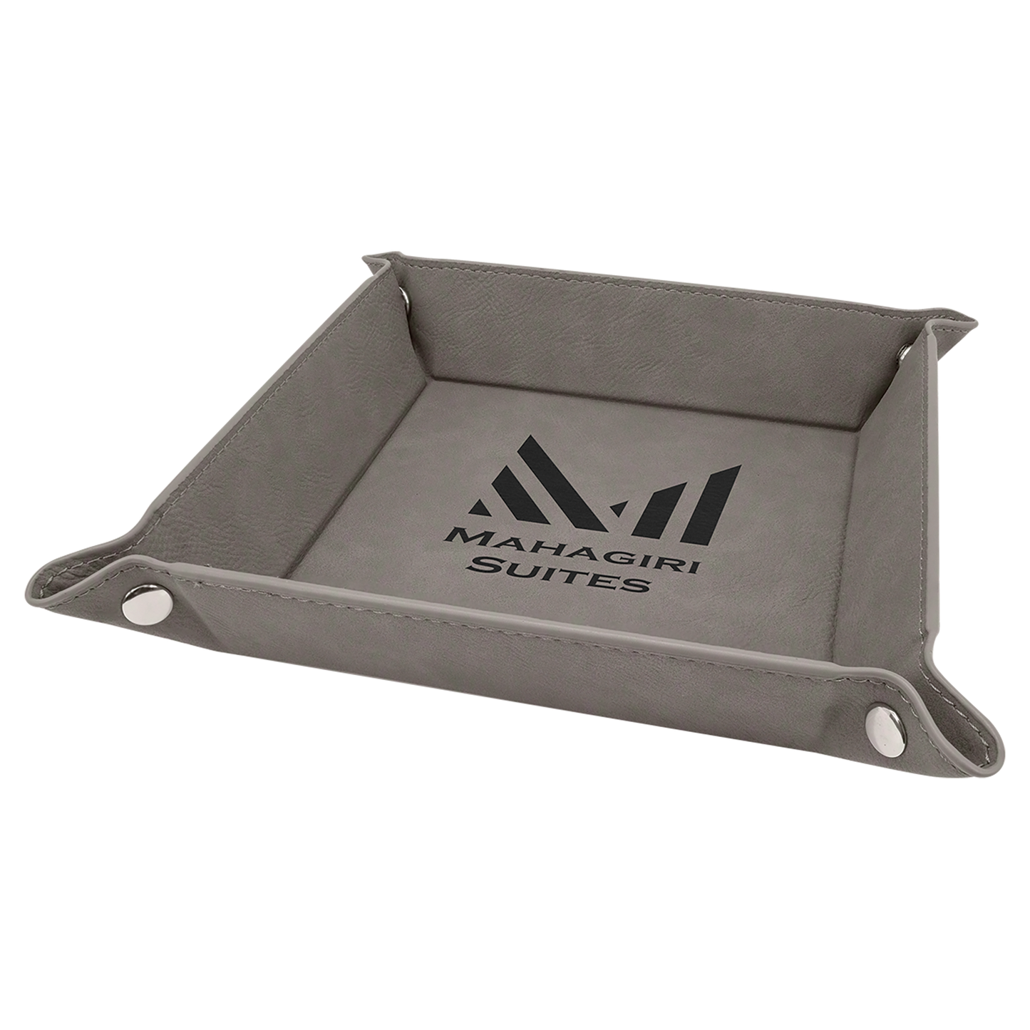 Personalized Valet Tray with Snaps