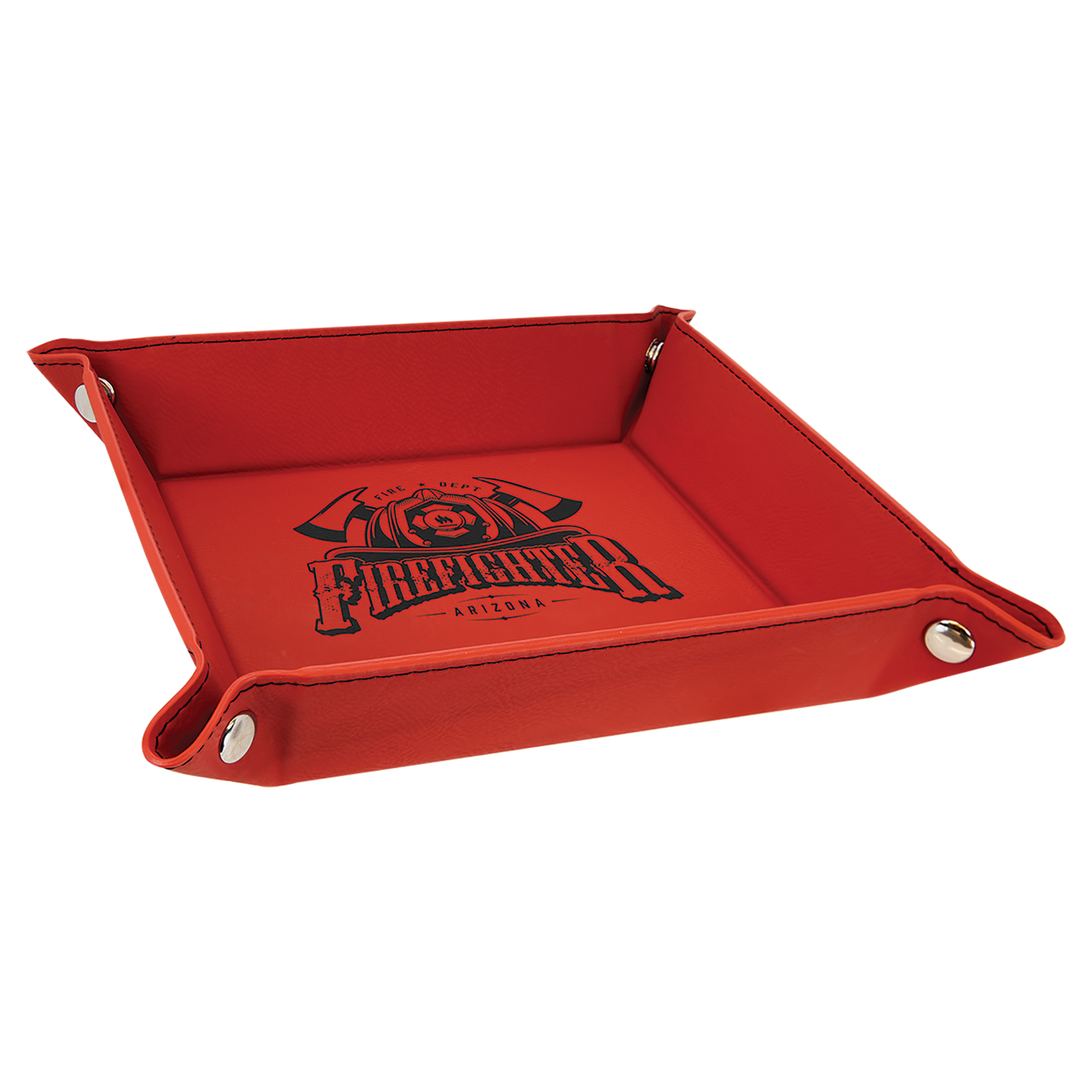 Personalized Valet Tray with Snaps