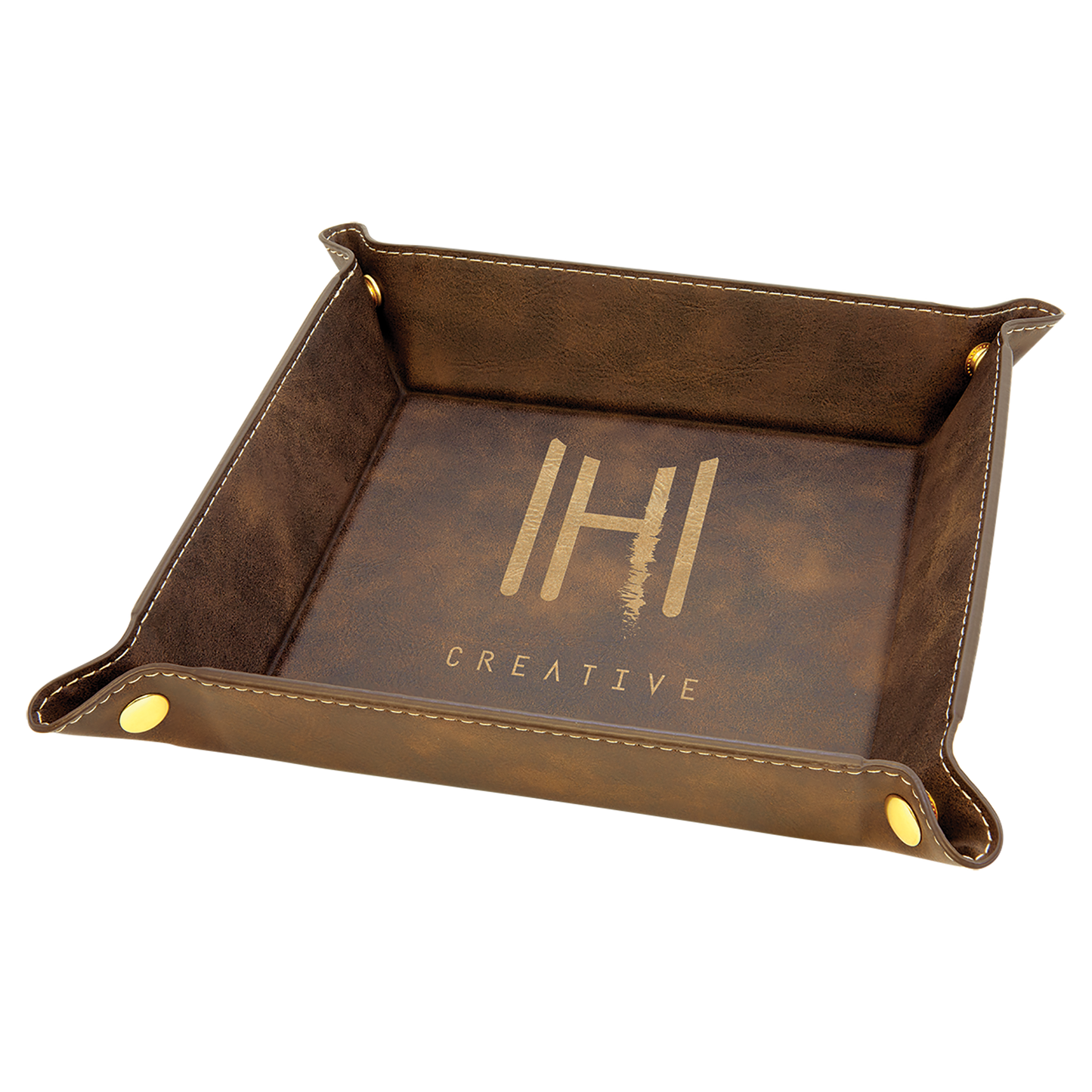 Personalized Valet Tray with Snaps