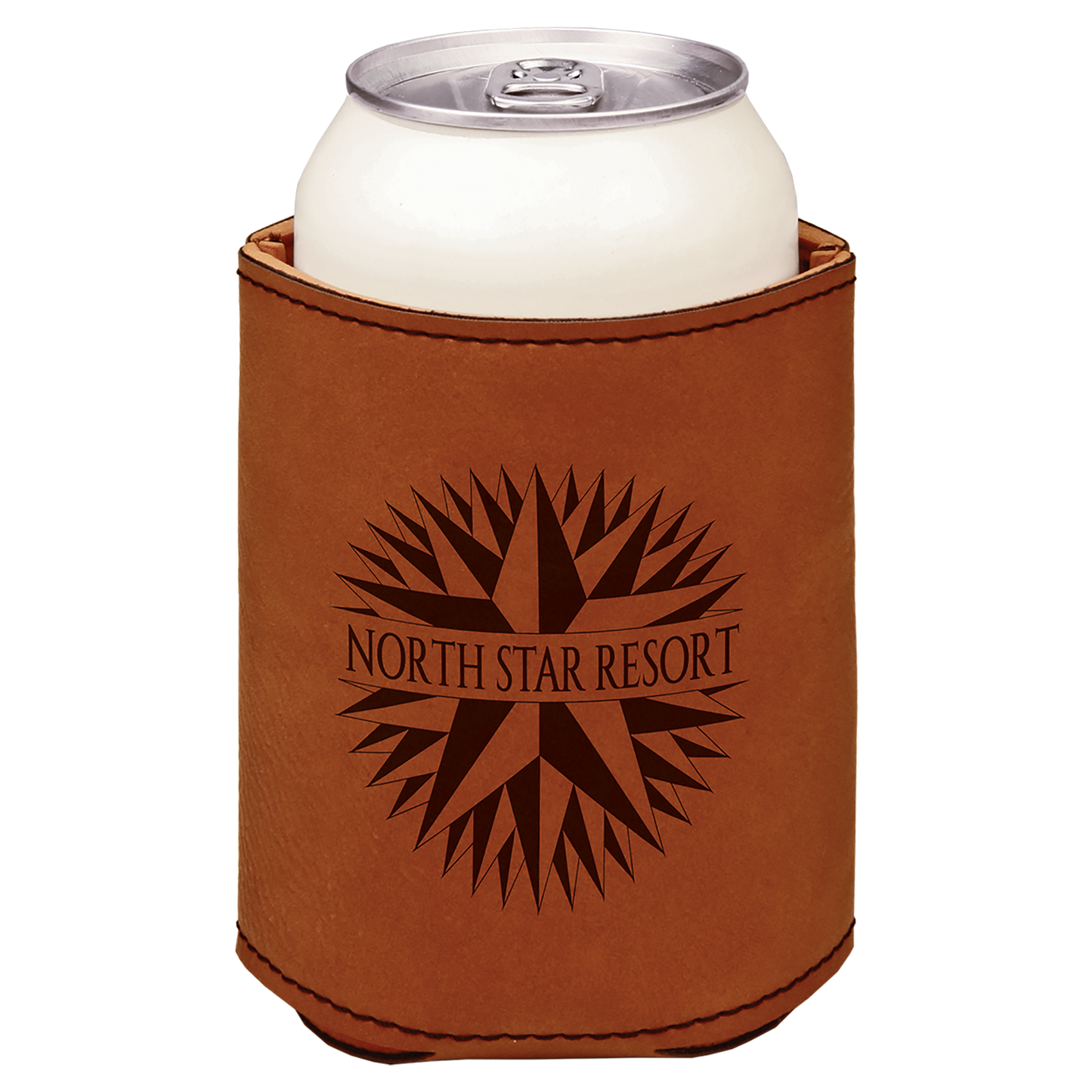 Personalized Leather Koozie
