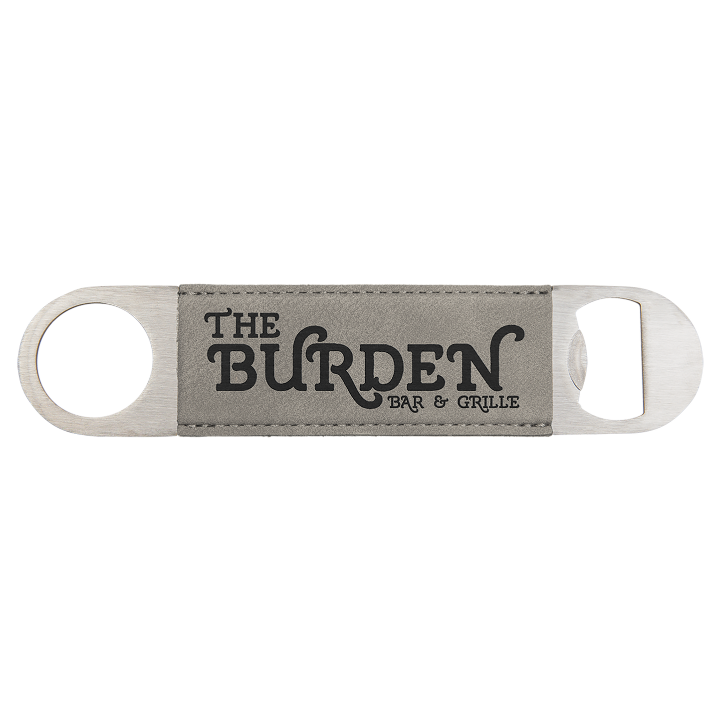 Personalized Leather Bottle Opener