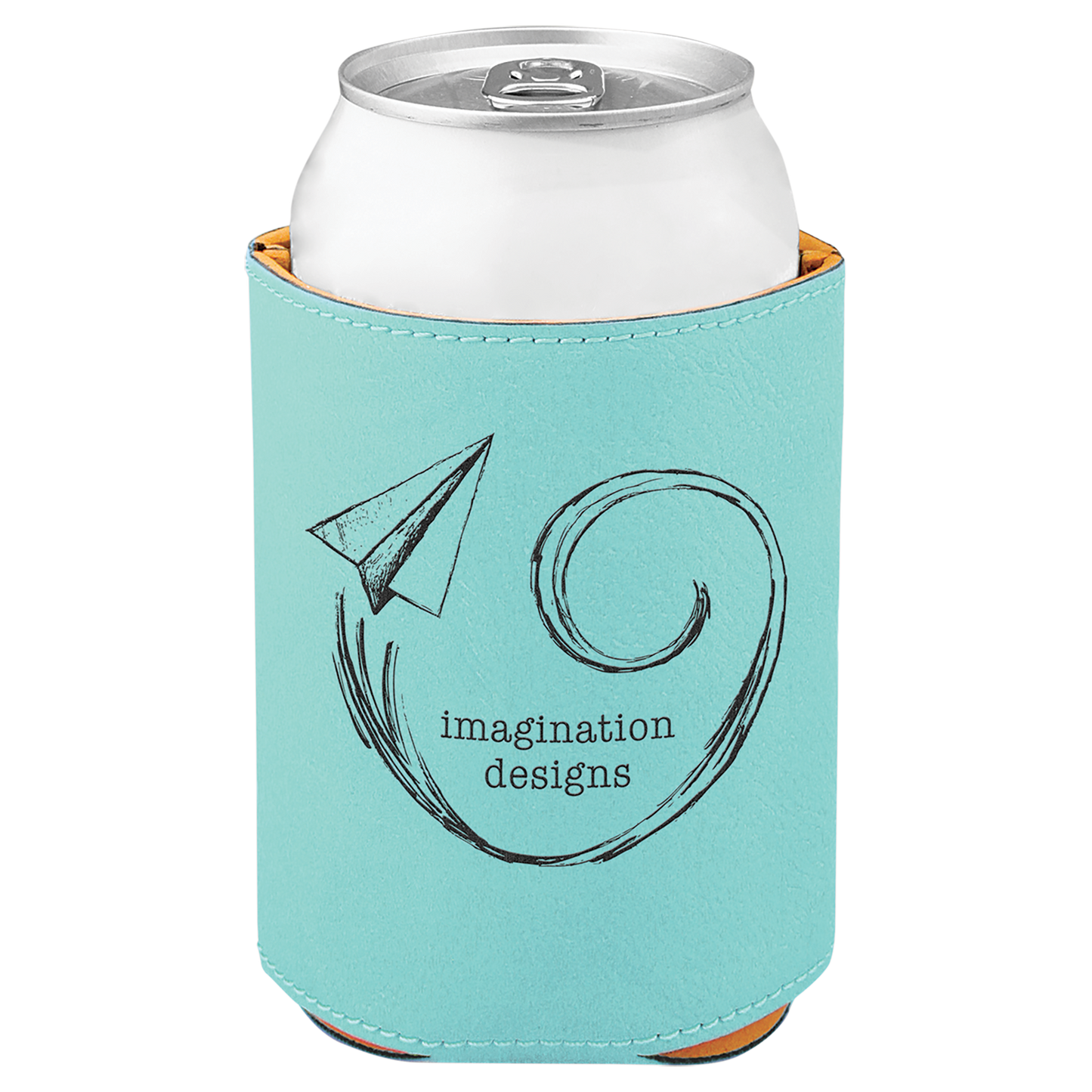 Personalized Leather Koozie
