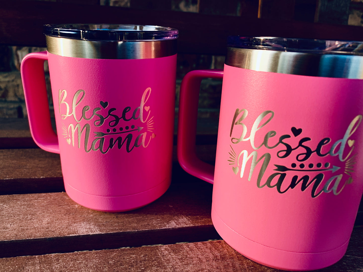 15oz Mug with Slider Lid and Handle