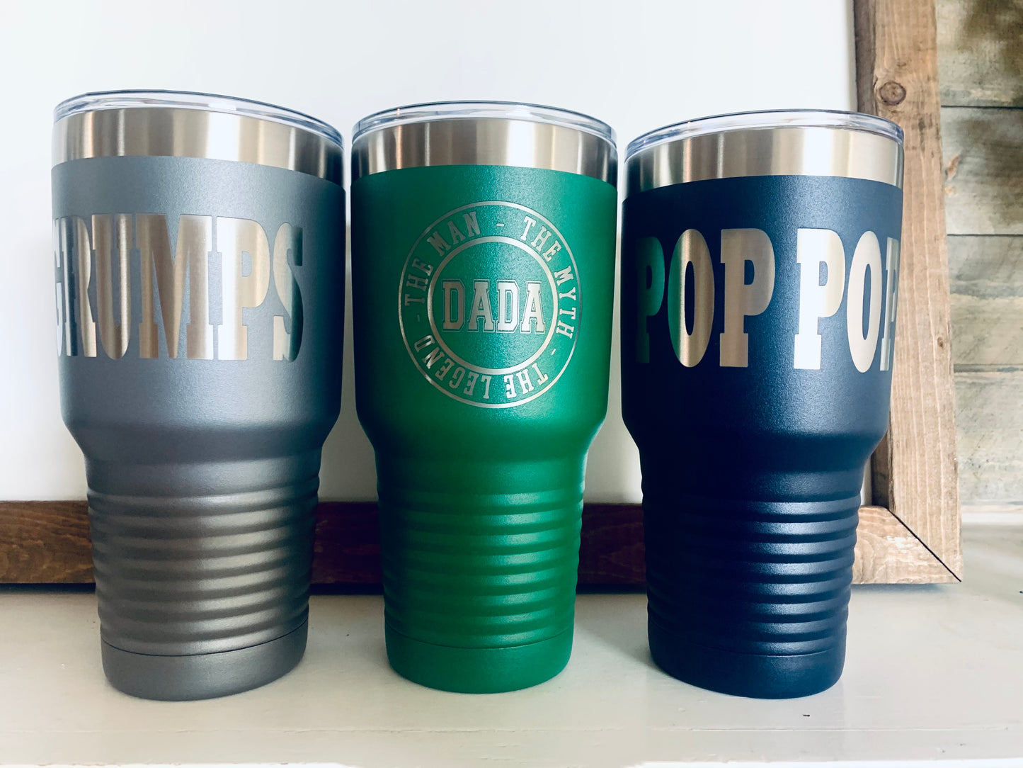 30 oz. Tumbler w/Clear Lid
