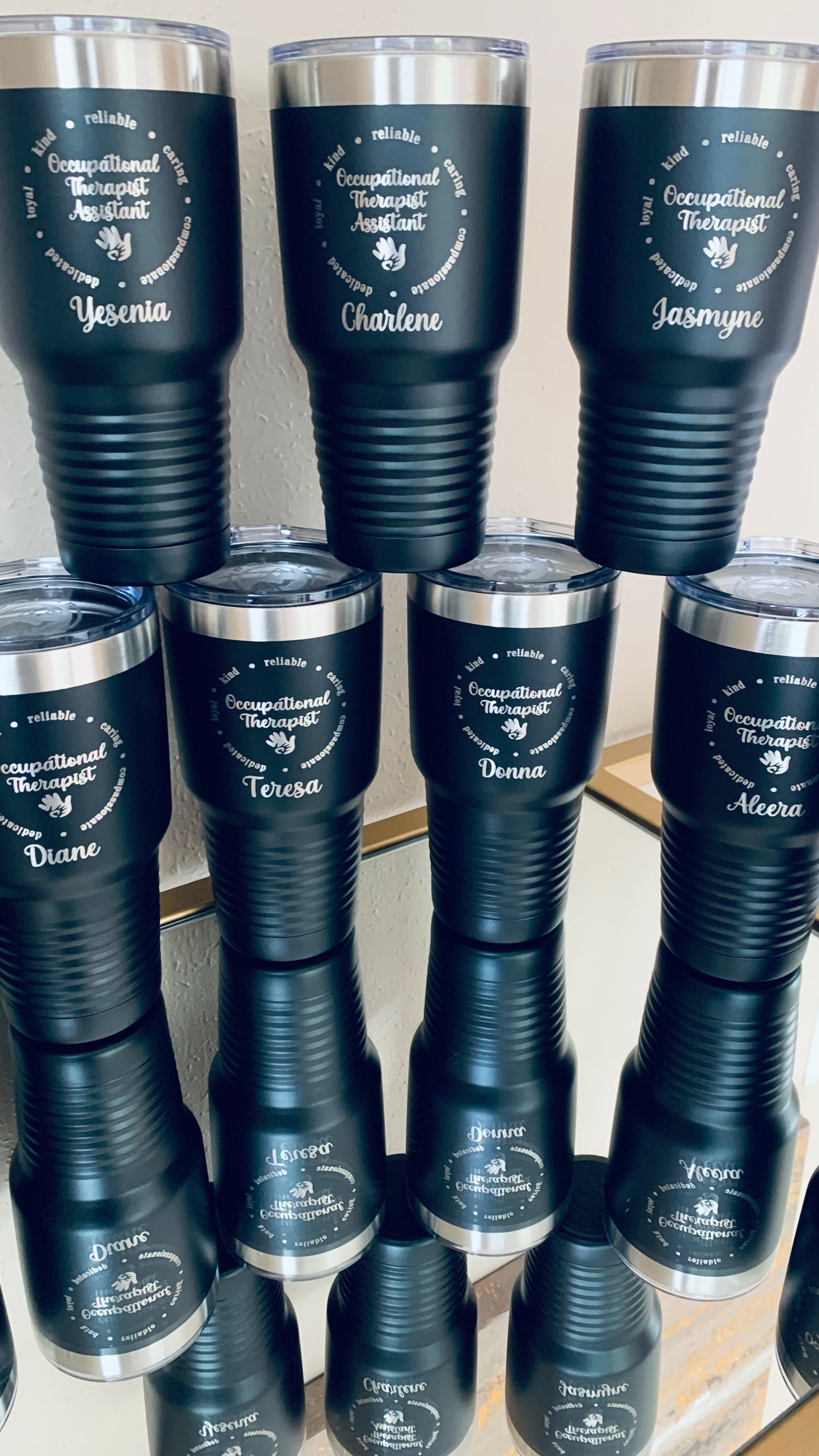 30 oz. Tumbler w/Clear Lid