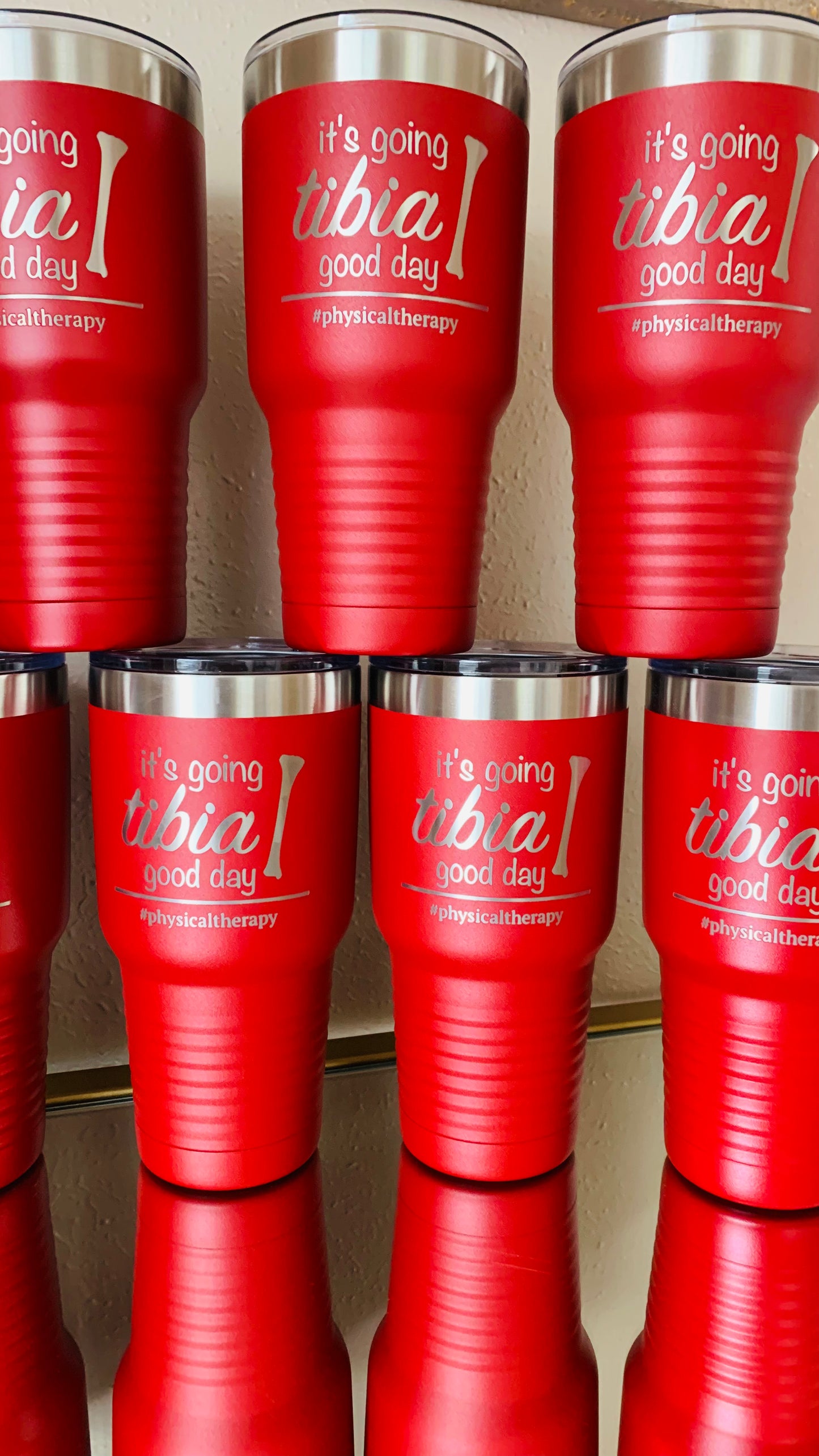 30 oz. Tumbler w/Clear Lid