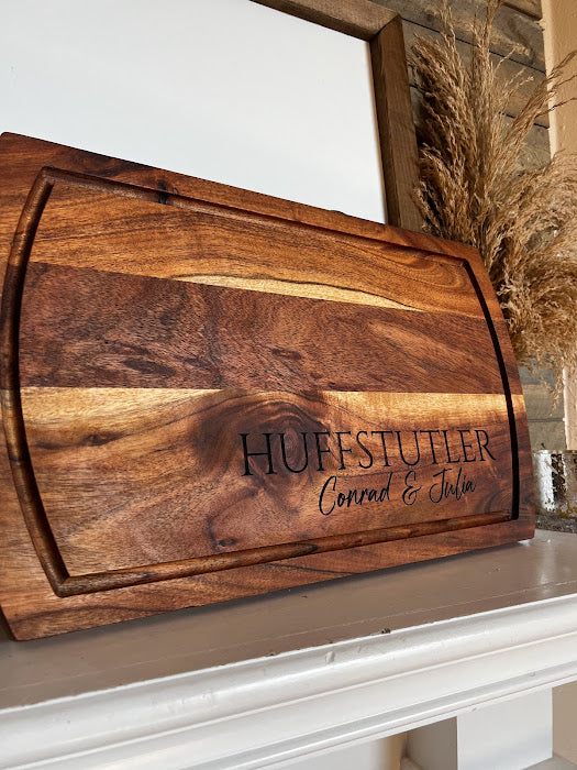 Large Acacia Meat Board