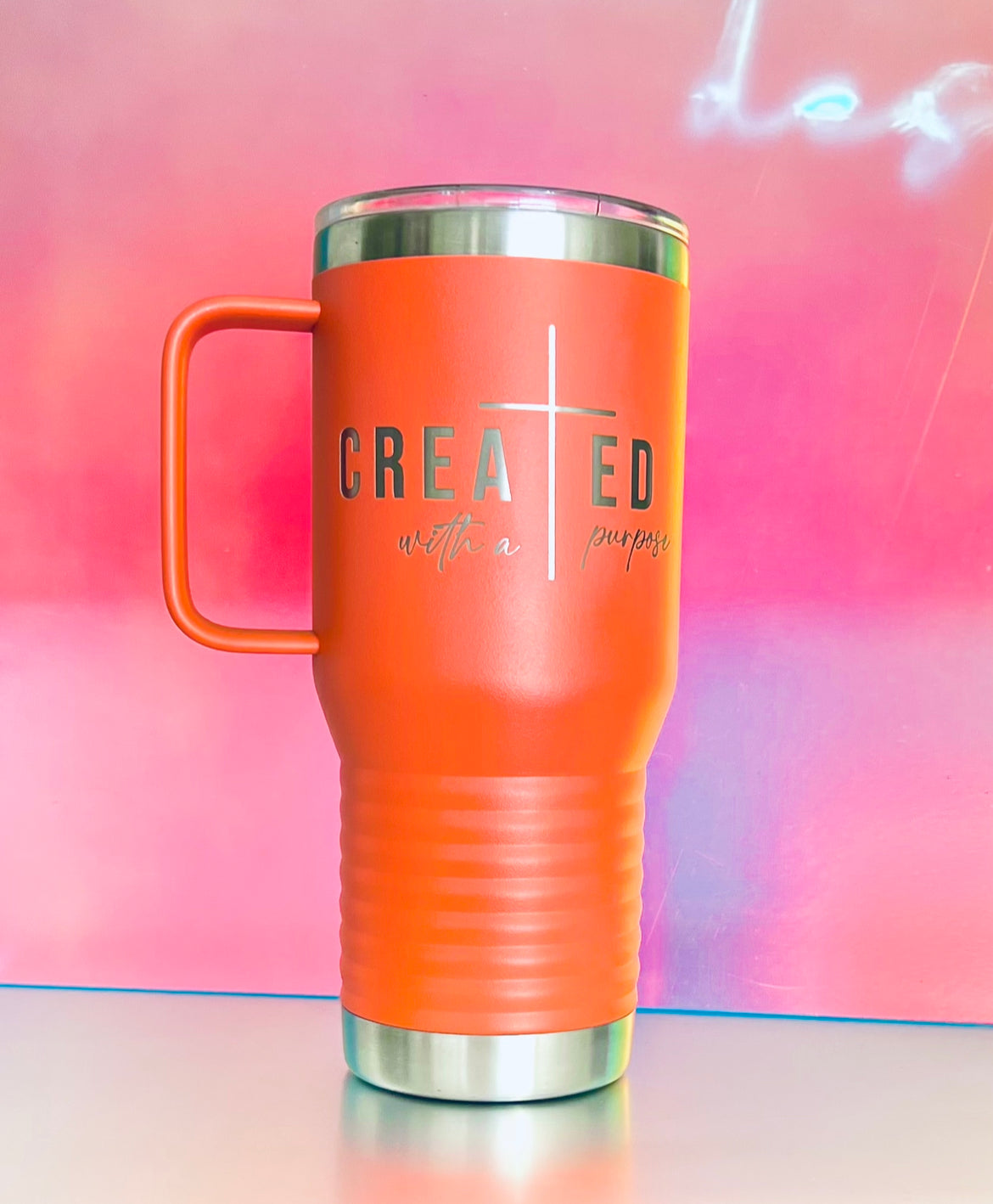 20 oz. Travel Mug with Slider Lid