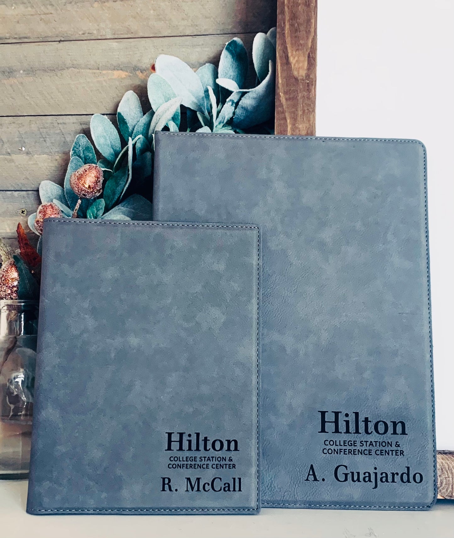 Personalized Portfolio Small with Notepad