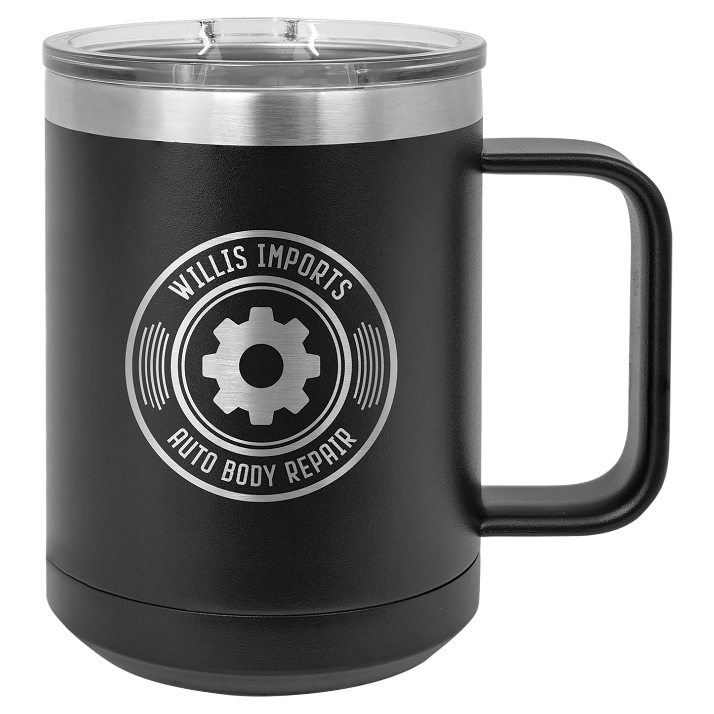 15 oz. Mug with Slider Lid and Handle