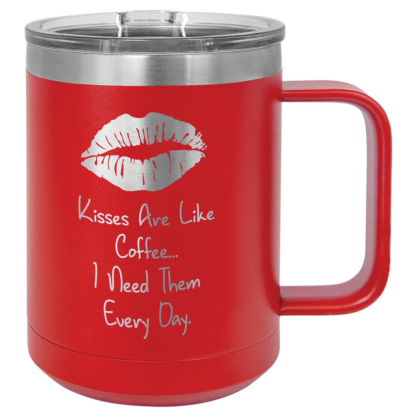 15 oz. Mug with Slider Lid and Handle