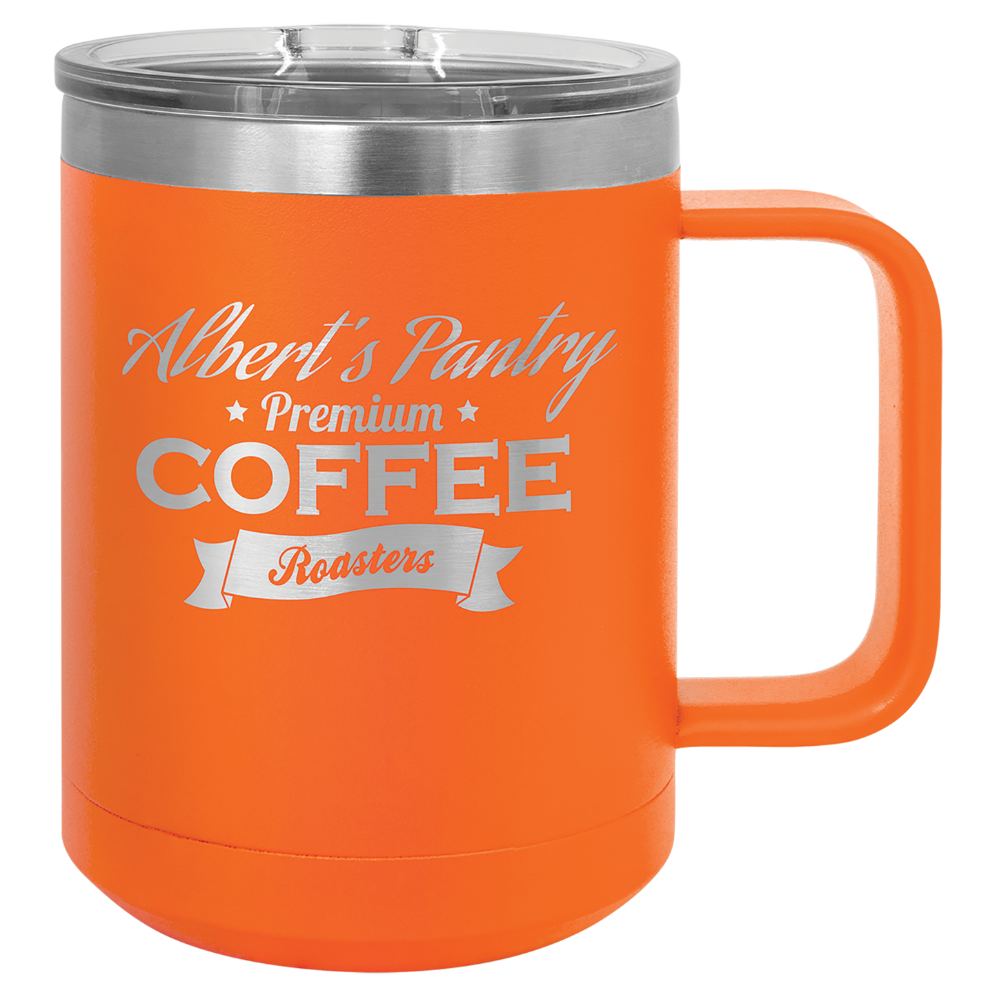 15 oz. Mug with Slider Lid and Handle