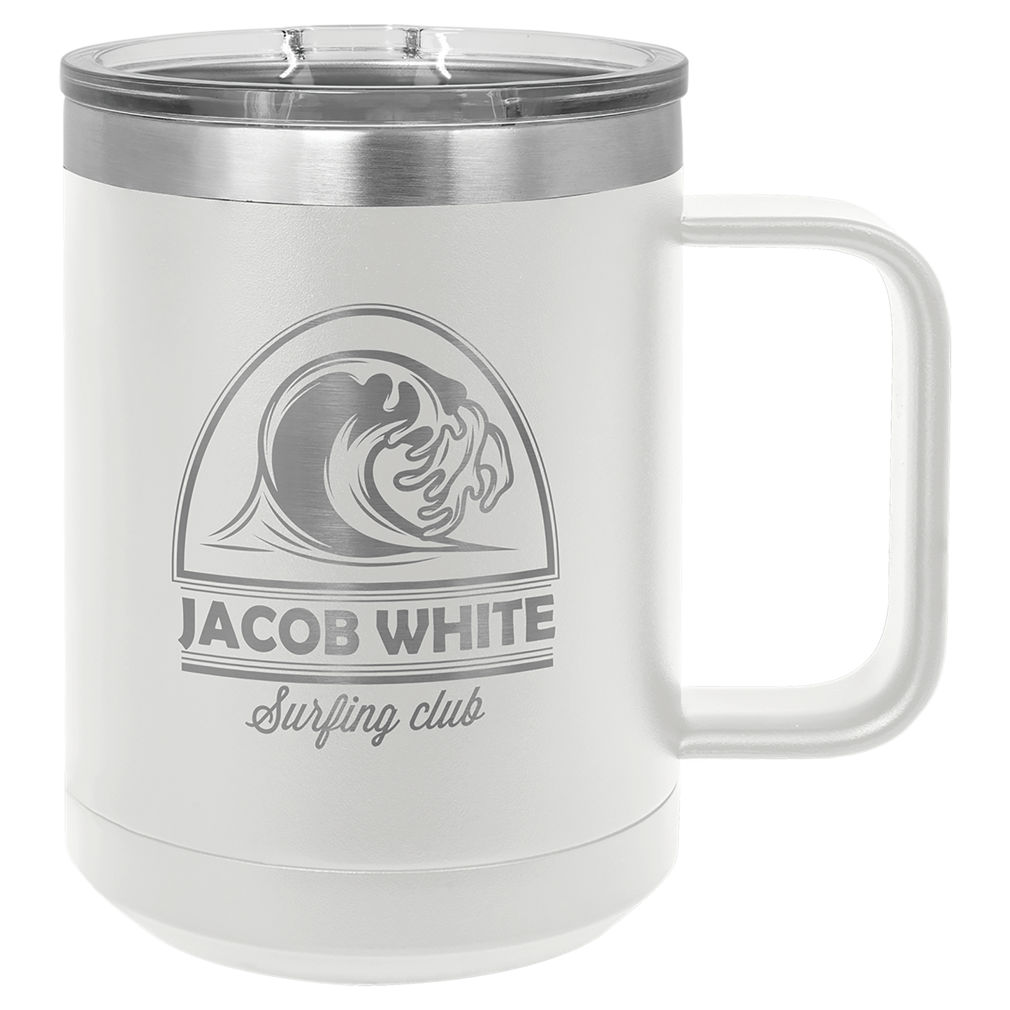 15 oz. Mug with Slider Lid and Handle